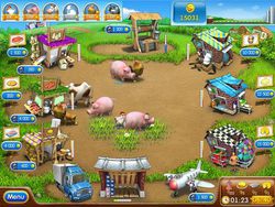 farm frenzy 2 Panique &agrave; la ferme screen 2