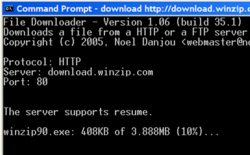 file downloader screen 1