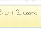 Formules mathématiques 3