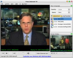 Free Internet TV screen 2