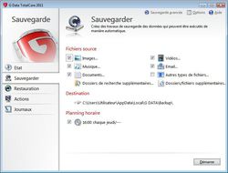 G DATA TotalCare 2011 screen 1