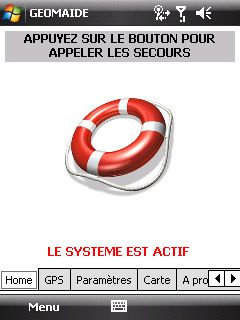 Geomaide application Windows Mobile
