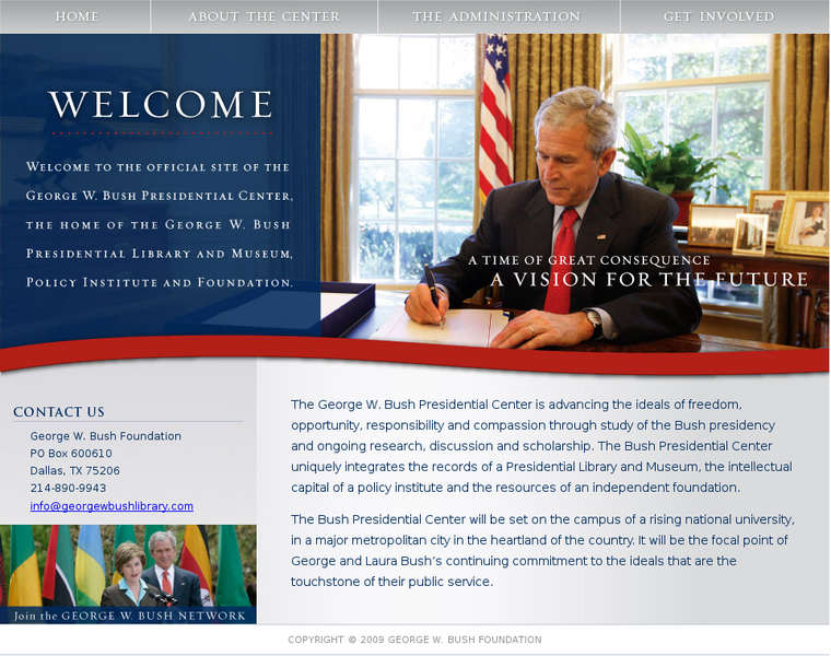 GeorgeWBushLibrary-com