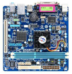 Gigabyte GA-D525TUD dessus