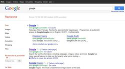 Google-Interface