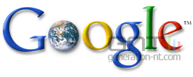 Google logo avec terre Google logo avec terre