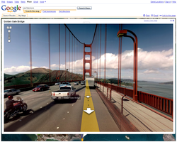 google maps street view golden gate san francisco