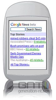 Google news portable