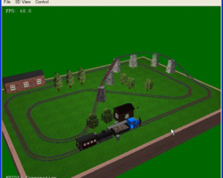 googol-choo-choo 3D screen 1