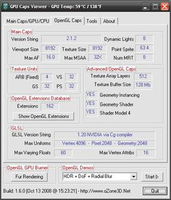 GPU Caps Viewer 2