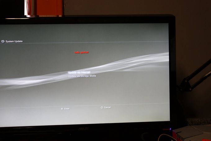 Hack PS3 - Hello World