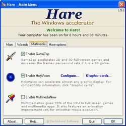 Hare screen 2