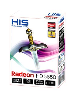 HIS Radeon HD 5550 Silence bo&icirc;te