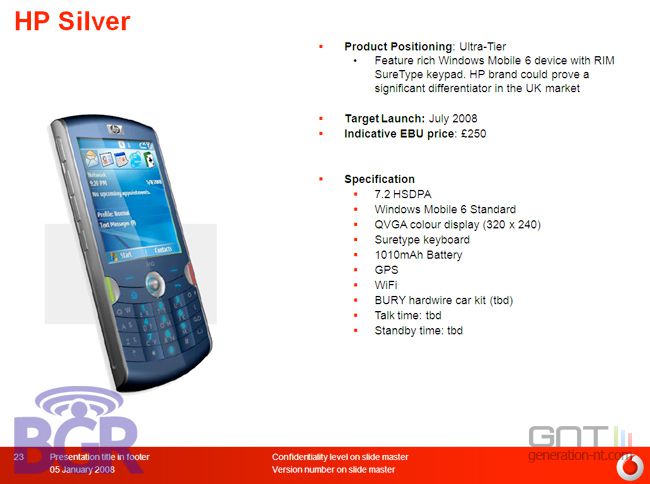 HP silver
