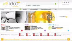 idoo page accueil