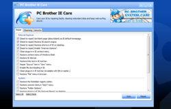 IE Care screen 1
