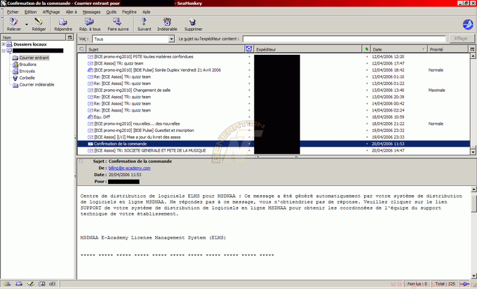 Interface  Mail