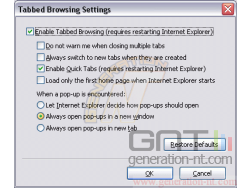 Internet Explorer 7 bêta 2