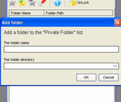 Invisible Private Folder screen 1