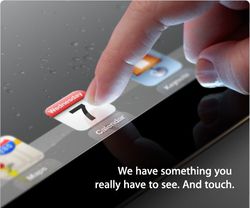 iPad 3 Apple invitation