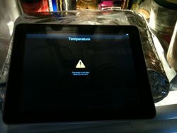 iPad surchauffe