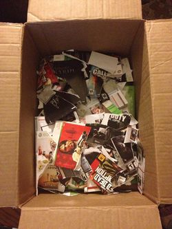 jeux vidéo Xbox 360 déchirés