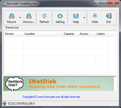 KernSafe TotalMounter screen 1