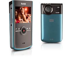 Kodak Zi8 bleu
