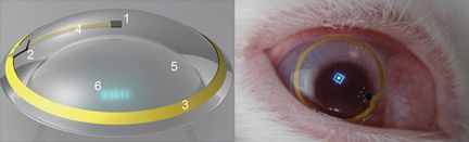 Lentille réalité augmentée