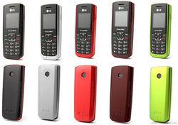 LG GS155 finitions