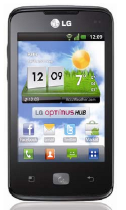 LG optimus Hub