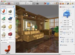 Live int&eacute;rieur 3D-Mac screen 2