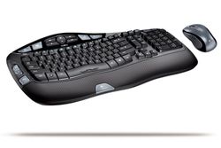 Logitech cordless desktop wave 1