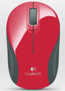Logitech M187 rouge