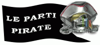 Logo parti pirate francais Logo parti pirate francais