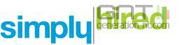 Logo simply hired