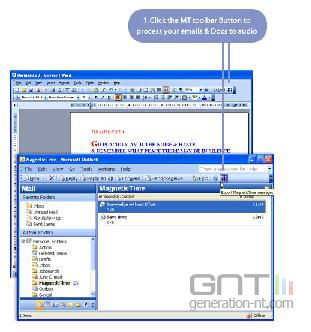 Magnetictime screen