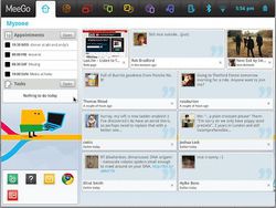 MeeGo interface