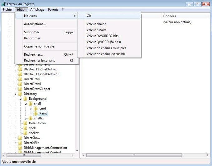 Menu Contextuel 3