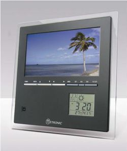 Metronic cadre photo numerique meteo