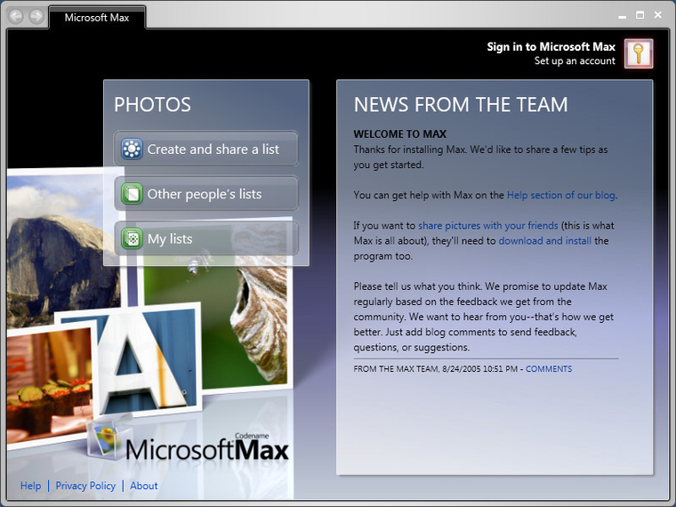 Microsoft Max