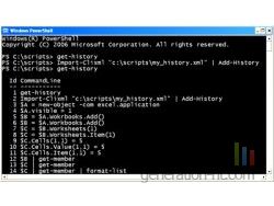 Microsoft Windows PowerShell capture d'&eacute;cran