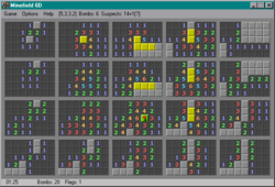Minefield 6D screen