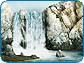mountain waterfall