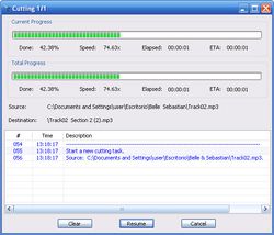 MP3 Cut screen 1