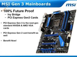 MSI carte mere Gen3 LGA1555 - 2