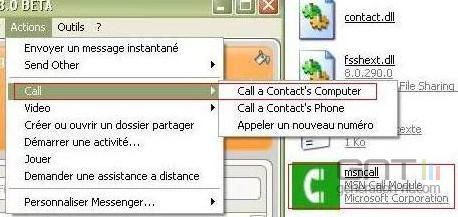 MSN8.0Fonctions