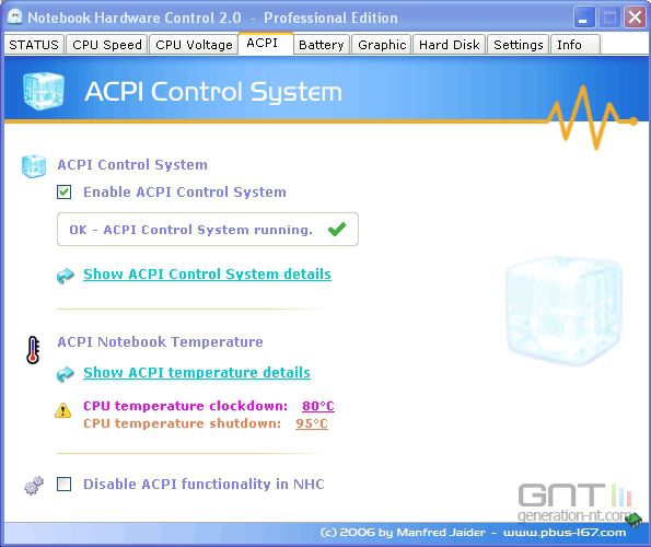 NHC acpi
