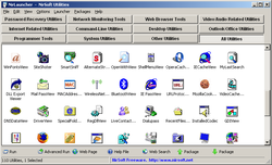 NirLauncher screen 1