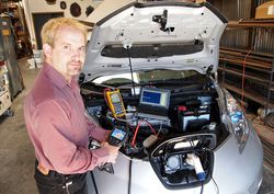 Nissan Leaf customisation chargeur